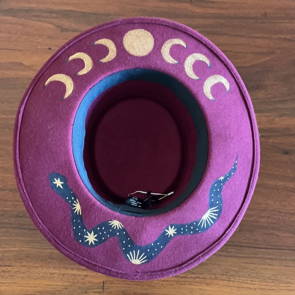 Accessories - Reserved Hand Painted Wool Hat